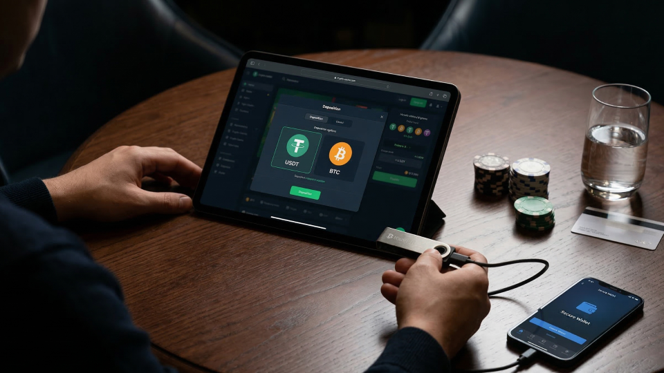 Криптовалютное казино: USDT, BTC и конфиденциальность